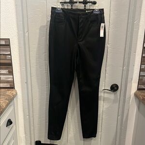 BLANK NYC The Great Jones Faux Leather Pants Size 28 NWT